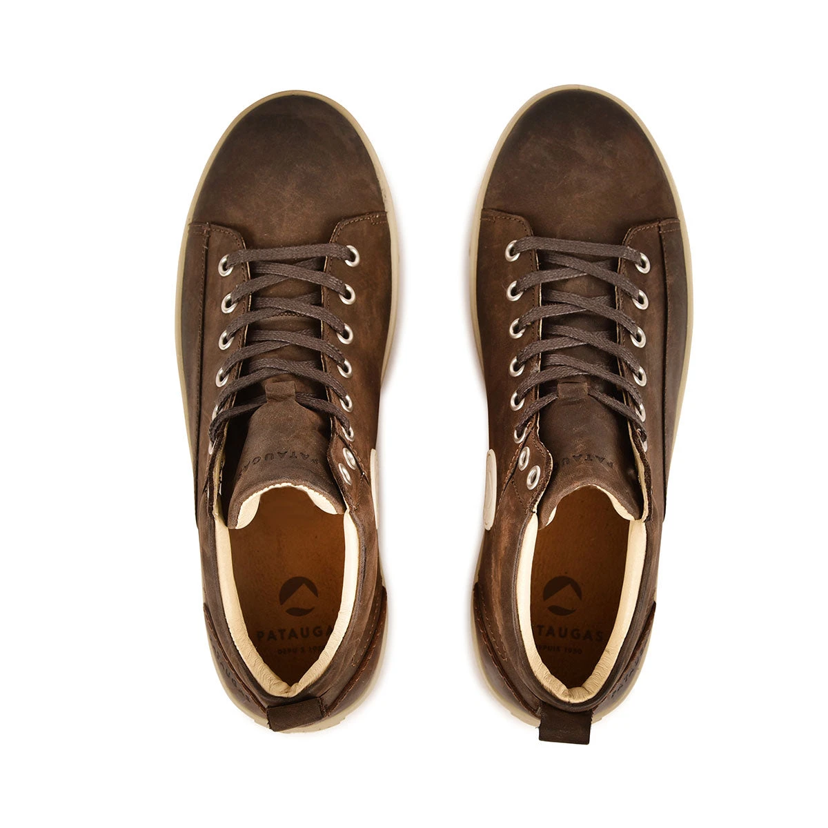 NEW CARLO/W H4H CHOCOLAT Pataugas NEW CARLO/W H4H CHOCOLAT -Pataugas Boutique 628305 BASKET HOMME NEW CARLO W H4H CHOCO 5