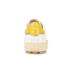 Pataugas ARAN/MIX F2H BLANC/JAUNE -Pataugas Boutique BASKET FEMME ARAN MIX F2H BLANC JAUNE 7