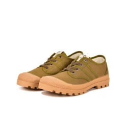 Pataugas AUTHENTIQUE L/T F2H VERT MILITAIRE -Pataugas Boutique BASKET FEMME OG L T F2H VERT MILITAIRE 5