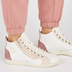 Pataugas PALME/PER F2I ROSE -Pataugas Boutique BASKET FEMME PALME PER F2I ROSE 628402 300 Porte 2 scaled