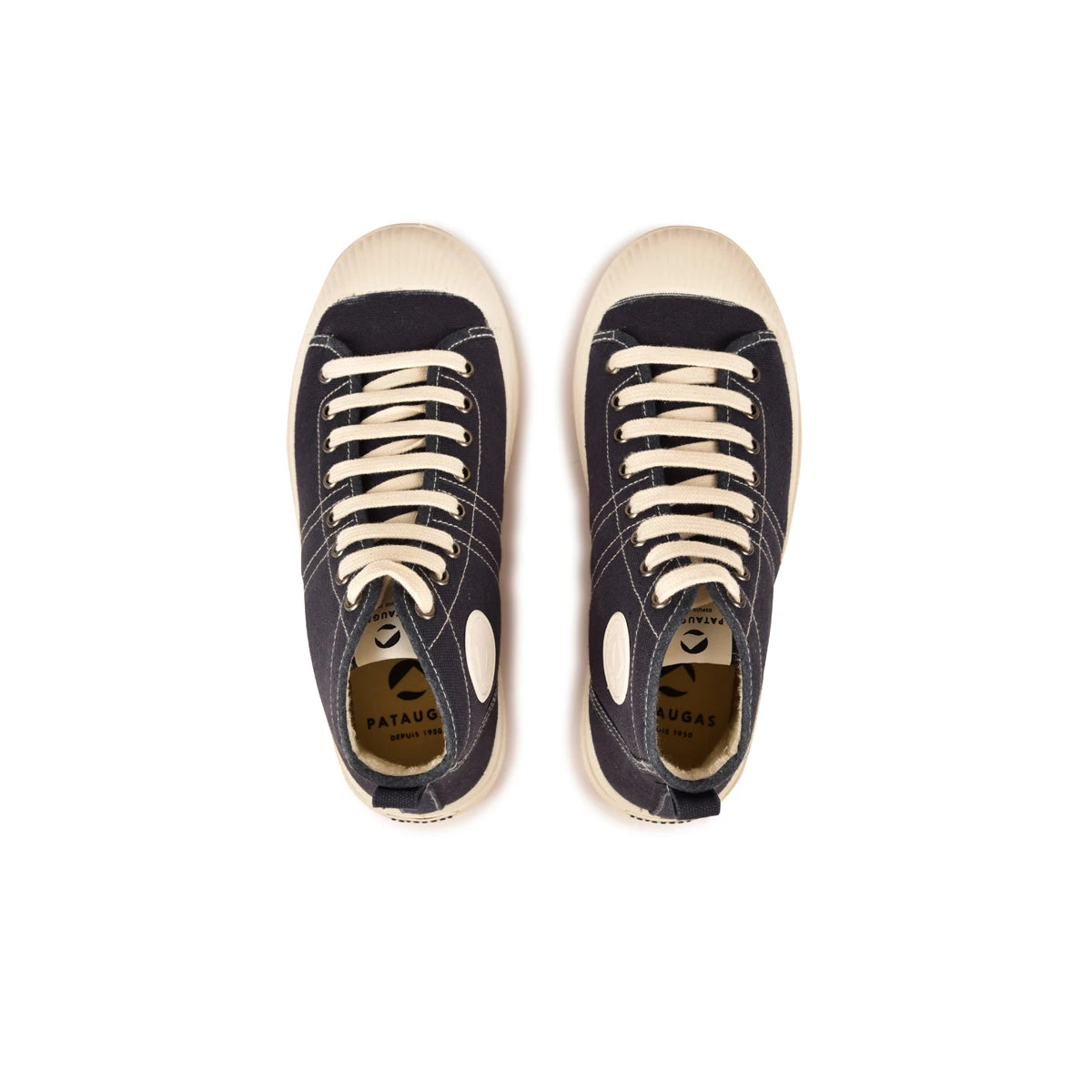 ETCHE M/T F2H MARINE Pataugas ETCHE M/T F2H MARINE -Pataugas Boutique BASKET HAUTE FEMME ETCHE M T F2H MARINE 6