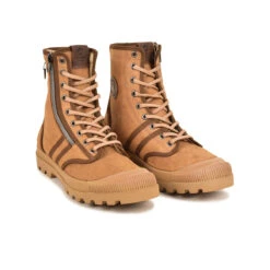 Pataugas AUTHENTIQUE H/ZIPSS F4I CAMEL -Pataugas Boutique BOOTS FEMME OG H ZIPSS F4I CAMEL 628499 751 4