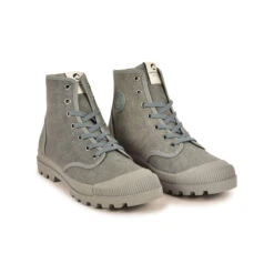 Pataugas AUTHENTIQUE M/TDLV F2I VERT DE GRIS 2 Pataugas AUTHENTIQUE M/TDLV F2I VERT DE GRIS -Pataugas Boutique BOOTS FEMME OG M TDLV F2I VERT DE GRIS 628337 305 4