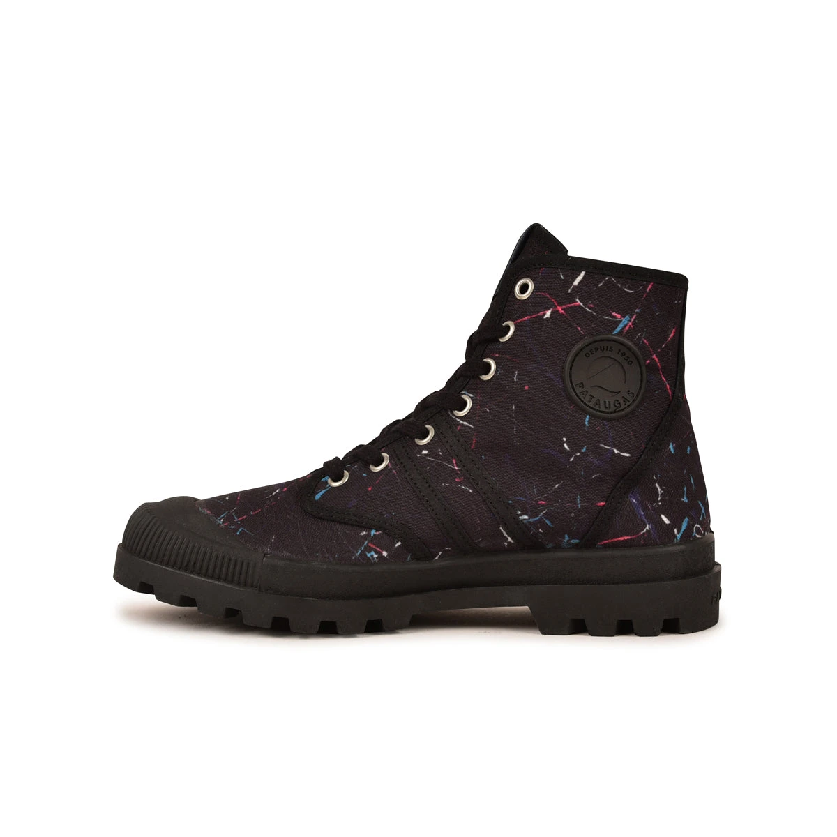 AUTHENTIQUE x OPEJ AMINE F2H NOIR Pataugas AUTHENTIQUE X OPEJ AMINE F2H NOIR -Pataugas Boutique BOOTS FEMME OG T F2H NOIR PEINTURE 2 71dfd1df 4232 4298 82aa 145aa3931ebc