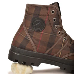 Pataugas AUTHENTIQUE MADE IN FRANCE F4G Tartan Marron -Pataugas Boutique BOOTS HOMME AUTHENTIQUE W H4G TARTAN MARRON 10