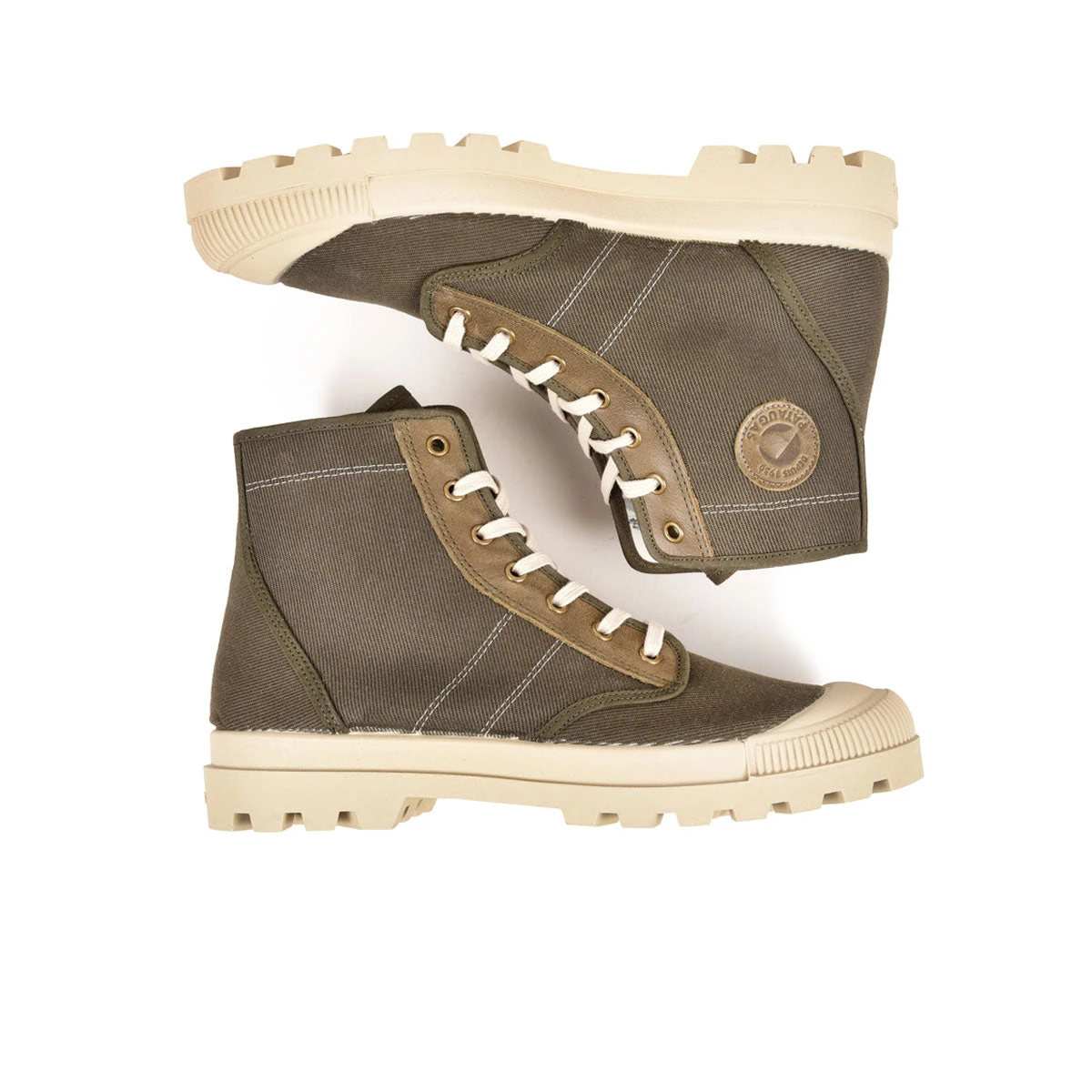 AUTHENTIQUE M/SC H2I KAKI Pataugas AUTHENTIQUE M/SC H2I KAKI -Pataugas Boutique BOOTS HOMMME OG M SC H2I KAKI 628342 554 6