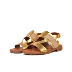 Pataugas RIA/MIX F2H DORE -Pataugas Boutique SANDALE FEMME RIA MIX F2H DORE 5 8156670e 852b 4224 b640 378fafdfd800